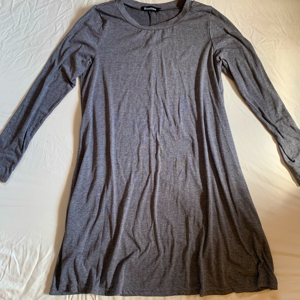 Womens Gray Dress